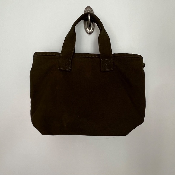 Sézane Mini Tote Bag in Chance Green - Picture 7 of 13